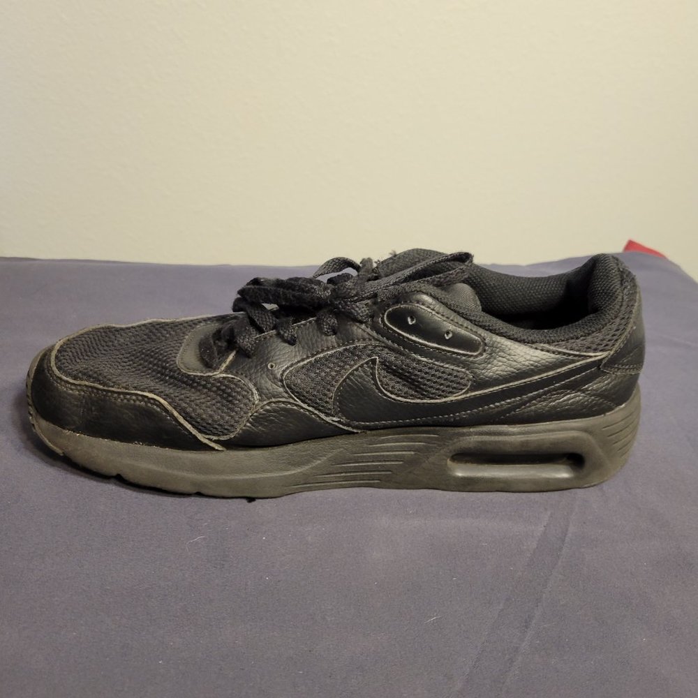 Men's Nike AIR MAX SC - CW4555-003 Triple Black Shoes - SIZE 10.5 ALL BLACKS - Picture 2 of 7